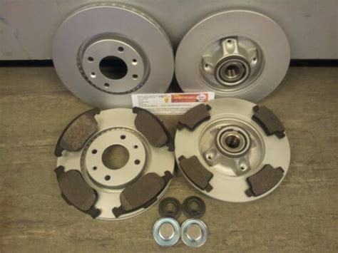 Citroen C4 Grand Picasso Front And Rear Brake Discs And Pads 16 18 2006