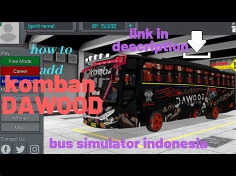 Skin bus simulator indonesia mod apk komban. Komban Bus Skin Download Livery / Komban Dawood Livery For Zedone V1 Team Akbda - 4.4 / 5 ( 676 ...
