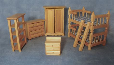 12th Scale Dolls House Childs Bedroom Set Hobbies