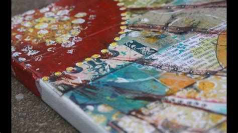 Select one of the circle frames. How to create a patterned paper collage art piece with ...