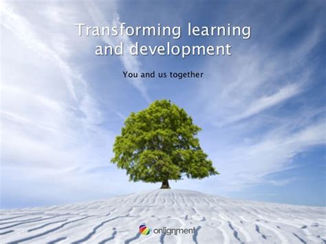 Transforming Learning Anddevelopment