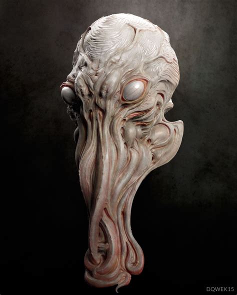 Cthulhu By Dominic Qwek Creatures 3d Cgsociety Creatures