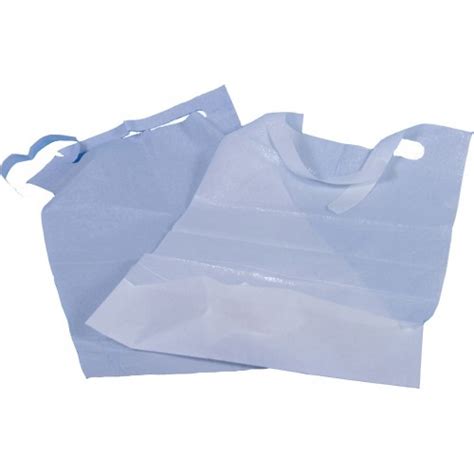 Adult Disposable Bib Blue A1 Disposable Products