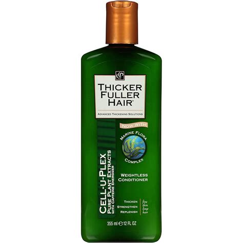 Thicker Fuller Hair Weightless Conditioner Cell U Plex 12 Ounce Klatchit