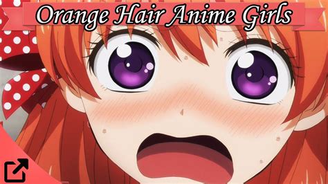 Orange Haired Anime Character