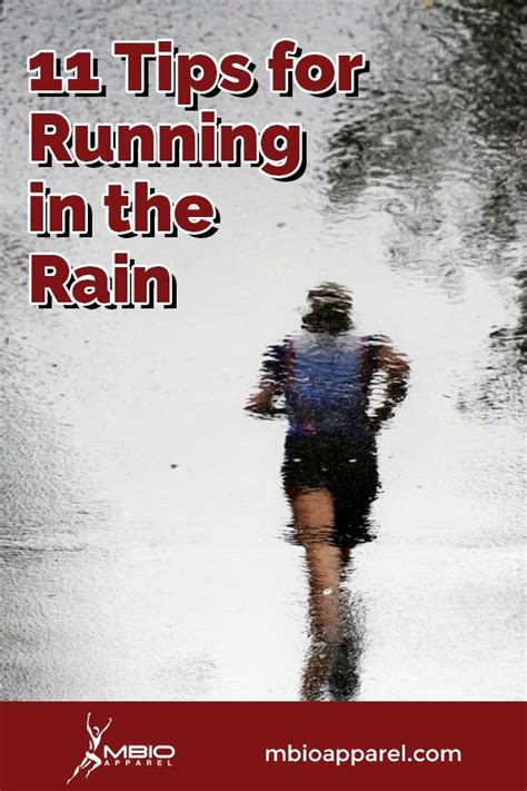 11 Tips For Running In The Rain Running In The Rain How To Run