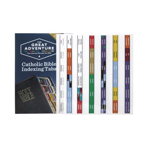 Great Adventure Catholic Bible Indexing Tabs Ascension