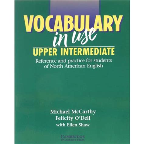 Livro Vocabulary In Use Upper Intermediate Michael Mccarthy