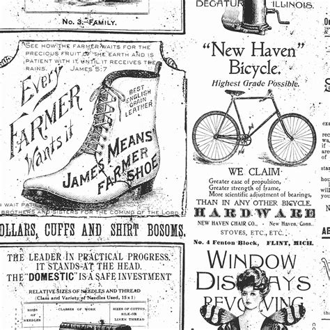 Sew Journal Vintage Sew Ads White Yardage
