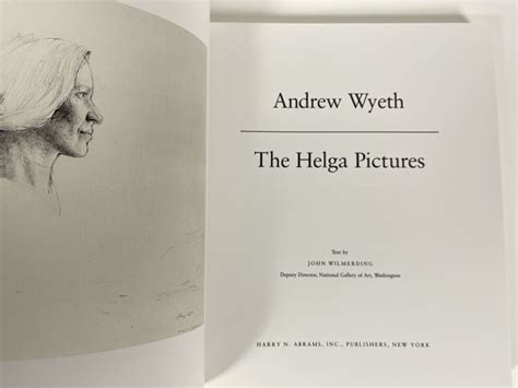 Just Added Andrew Wyeth The Helga Pictures Book 1987