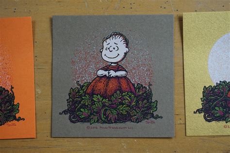 Its The Great Pumpkin Charlie Brown 2016 Marq Spusta Poster 3 Hand