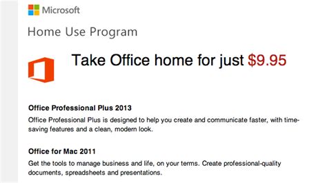 Get Microsoft Office For 995 From Your Employer