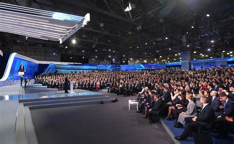 The President Addressed United Russia Party Congress • President Of Russia