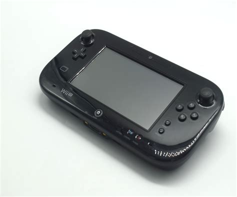 Nintendo Wii U Console 32gb Black Complete With Gamepad Premium Setup