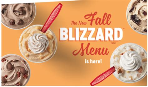 Dairy Queen Canada New Fall Blizzard Treat Menu Is Here Canadian Freebies Coupons Deals