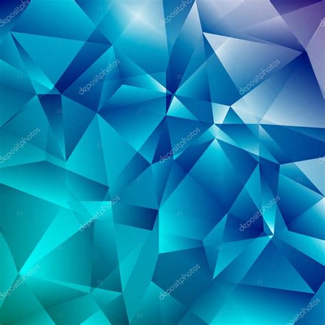 Abstract Faceted Geometric Shiny Background Stock Vector Image By