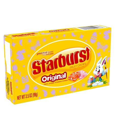 Starburst Original Fruit Chews Easter Candy Theater Box 35 Oz