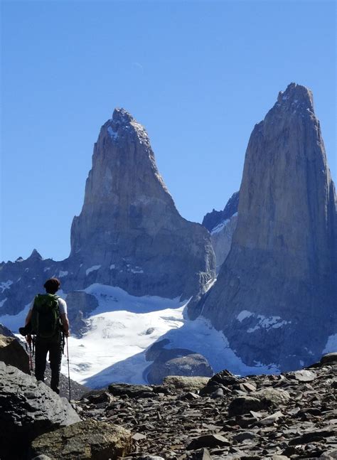 Hiking Cerro Paine Torres Del Paine Np Chile Patagonia