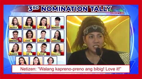 pbb housemate madam inutz trending sa social media dahil sa pagiging prangka sa nomination