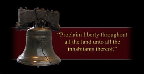 Chesbro On Security Proclaim Liberty Throughout All The Land