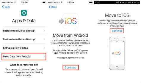 Transfer Data From Android To Iphone After Setup 5 Ways