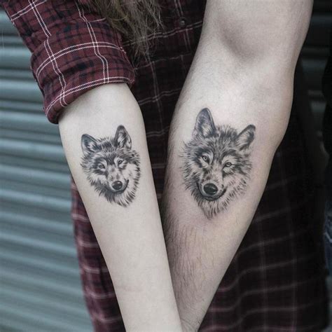 Matching Wolf Tattoos Designs Ideas And Meaning Tattoos For You