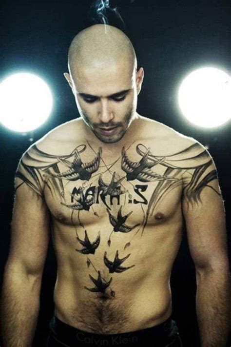 Unique Chest Tattoo Designs For Men
