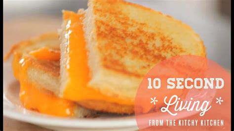How To Make A Grilled Cheese 10 Second Living Youtube