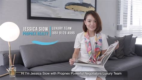 Singapore Property Agent Profile Video Jessica Propnex Luxury Team Youtube