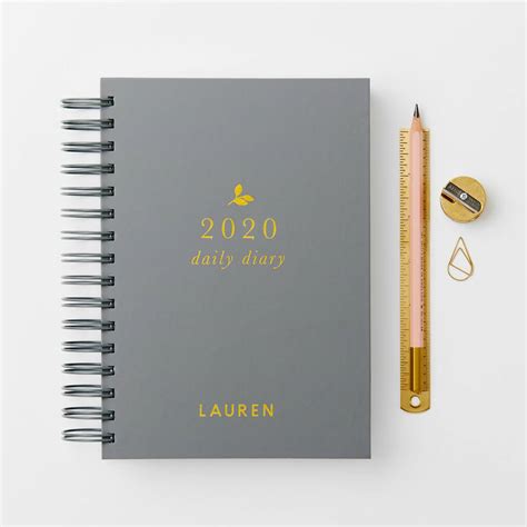 personalised-classic-2021-daily-diary-by-martha-brook-notonthehighstreet-com