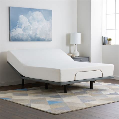 Select Luxury Inch Gel Memory Foam Mattress And Adjustable Bed Set