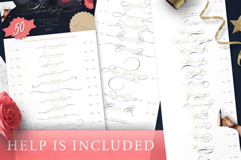 The Wedding Script Font And Invitation By Blessed Print