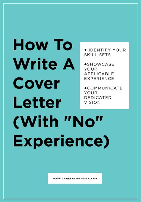 If you're applying for your first job and have no experience, it can be hard to figure out how to structure it. How to Write a Cover Letter (With No Experience) | Writing ...