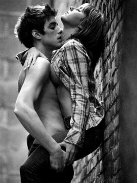 Couple Kissing Against A Wall Jasonh007