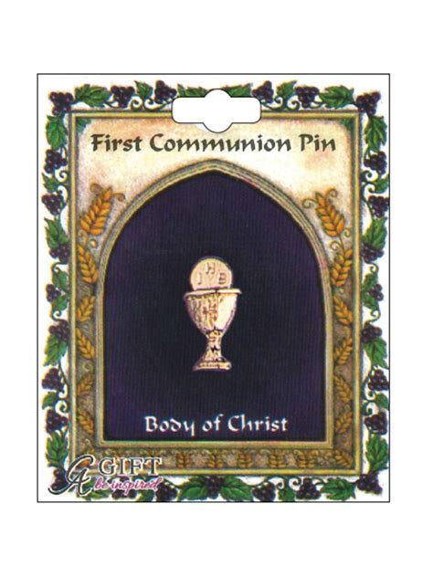 Holy Communion Chalice Lapel Badge