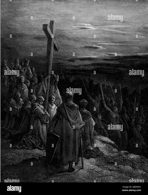 Gustave Doré The True Cross Stock Photo Alamy