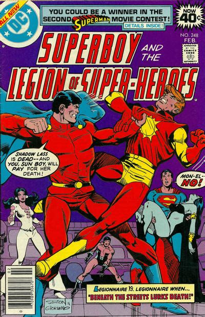 Gcd Cover Superboy And The Legion Of Super Heroes 248