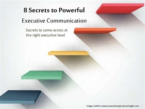 8 Secrets To Powerful Executive Communication