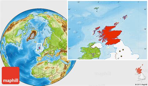 Also blank map of england zoomable. Physical Location Map of Scotland, highlighted country