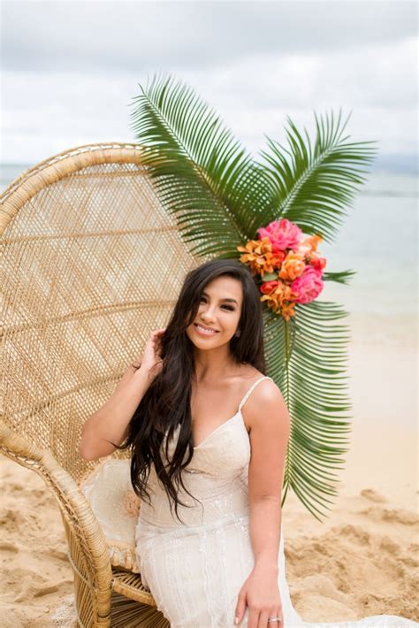Relaxed Hawaiian Wedding Popsugar Love And Sex Photo 4