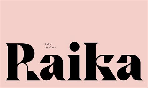 Cako typeface. type design modern folk poster | Typography fonts, Typeface design, Typeface