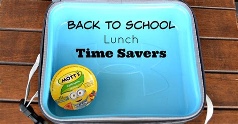 Back To School Lunch Time Savers Keeping Life Sane