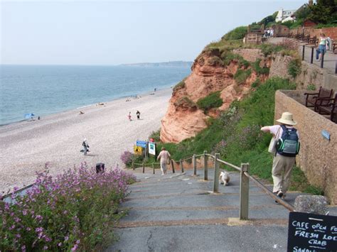 The Beach At Budleigh Salterton Devon Andy Peacock Geograph Britain And Ireland