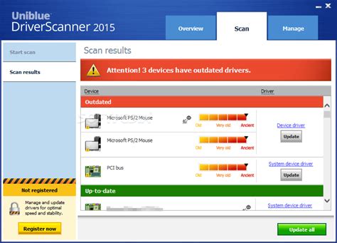 This is the answer to your problem: DriverScanner - Download