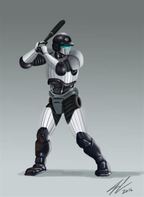 Baseball Robot By Jc1207 On Deviantart