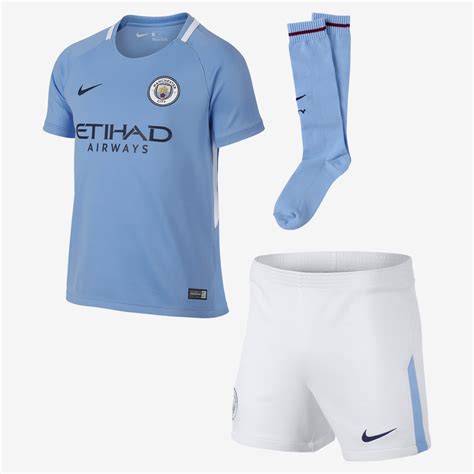 Nike Jr Breathe Manchester City Fc Kit 201718 Soccer Premier