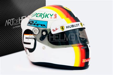 Sebastian Vettel 2018 12 Scale Replica Helmet Art Of Helmets