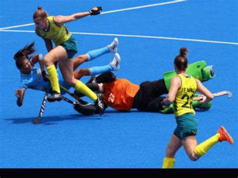 Indian Hockey Team Vs Australia In Quarter Final Match Of Tokyo Olympics 2021