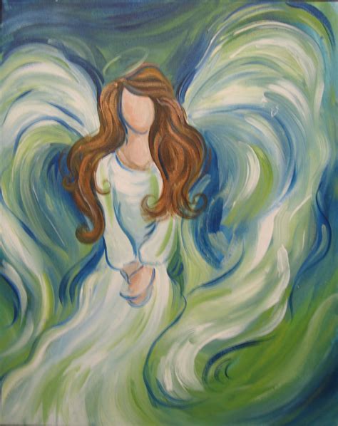 Angelic Angel Painting Canvas Art Art Painting