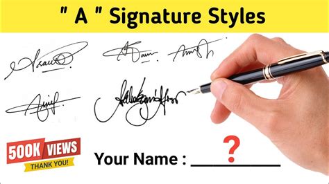 ️a Signature Style Signature Style Of My Name How To Create My Own